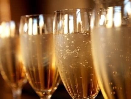 Bubbling Champagne