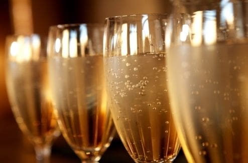 Bubbling Champagne