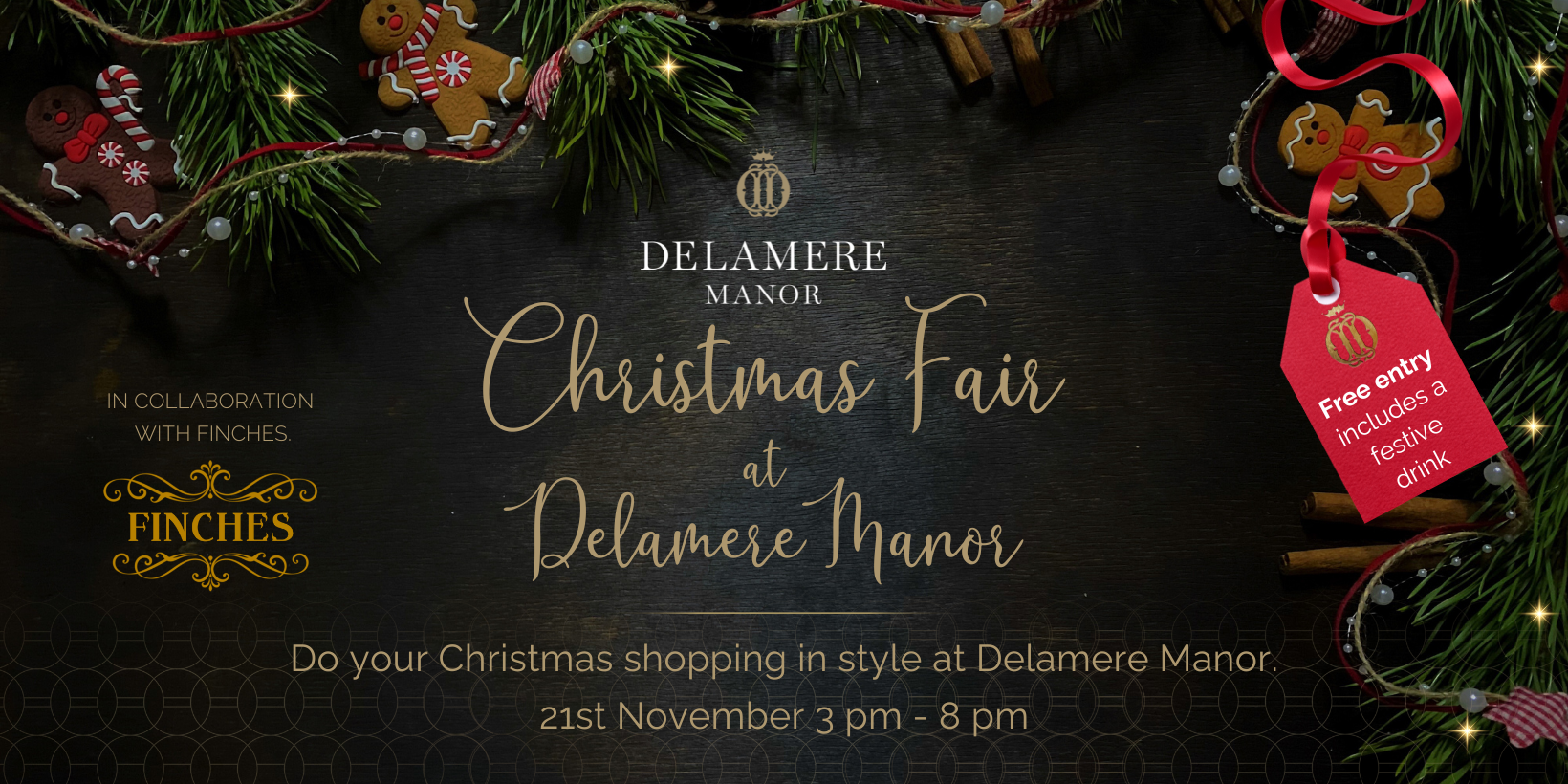 Luxury Christmas Fair at Delamere Manor