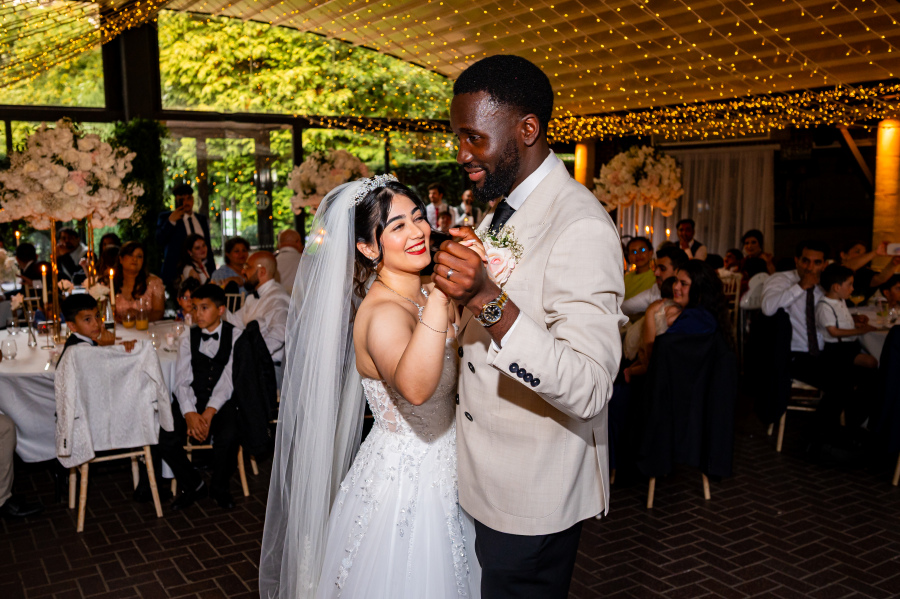 First Dance at Delamere Manor Cheshire Wedding Venue