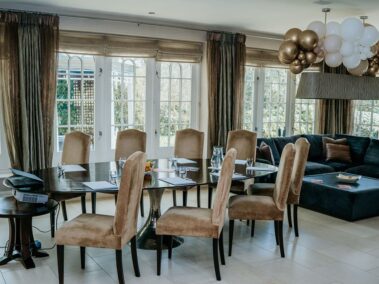 Dining room at Delamere Manor
