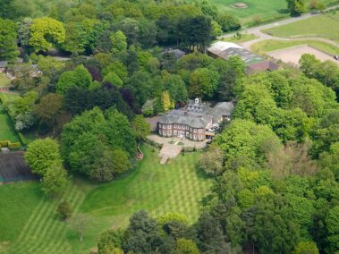 Delamere Manor grounds